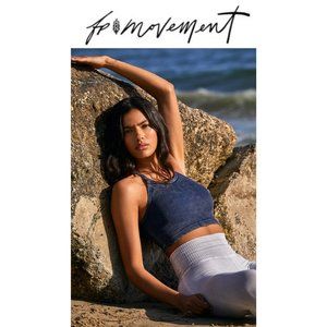 Free People Happiness Runs Crop NWOT